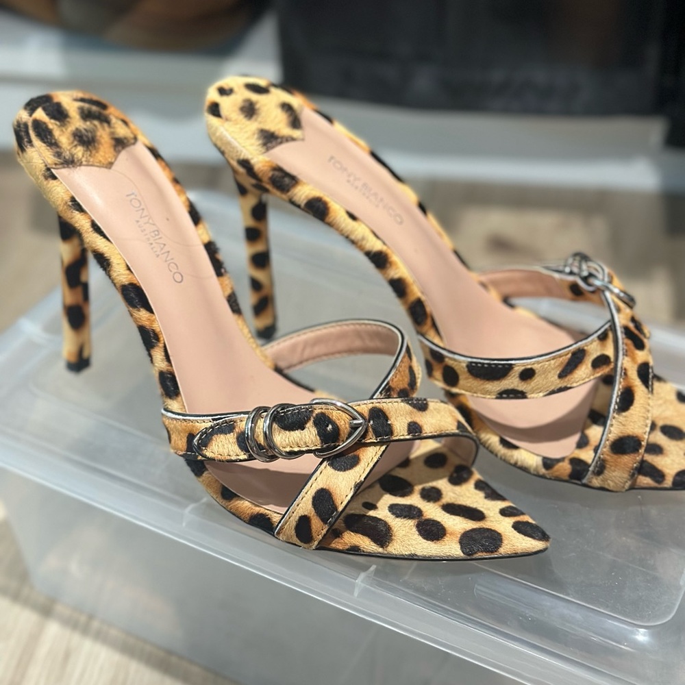 Cheetah heels